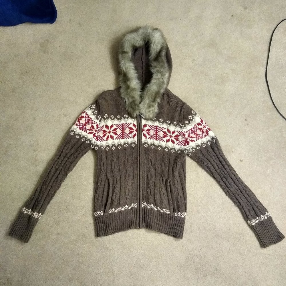 Hooded Sweater Full Zip